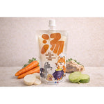 Load image into Gallery viewer, Three Root Pork Broth 5x250ml Dog Soup